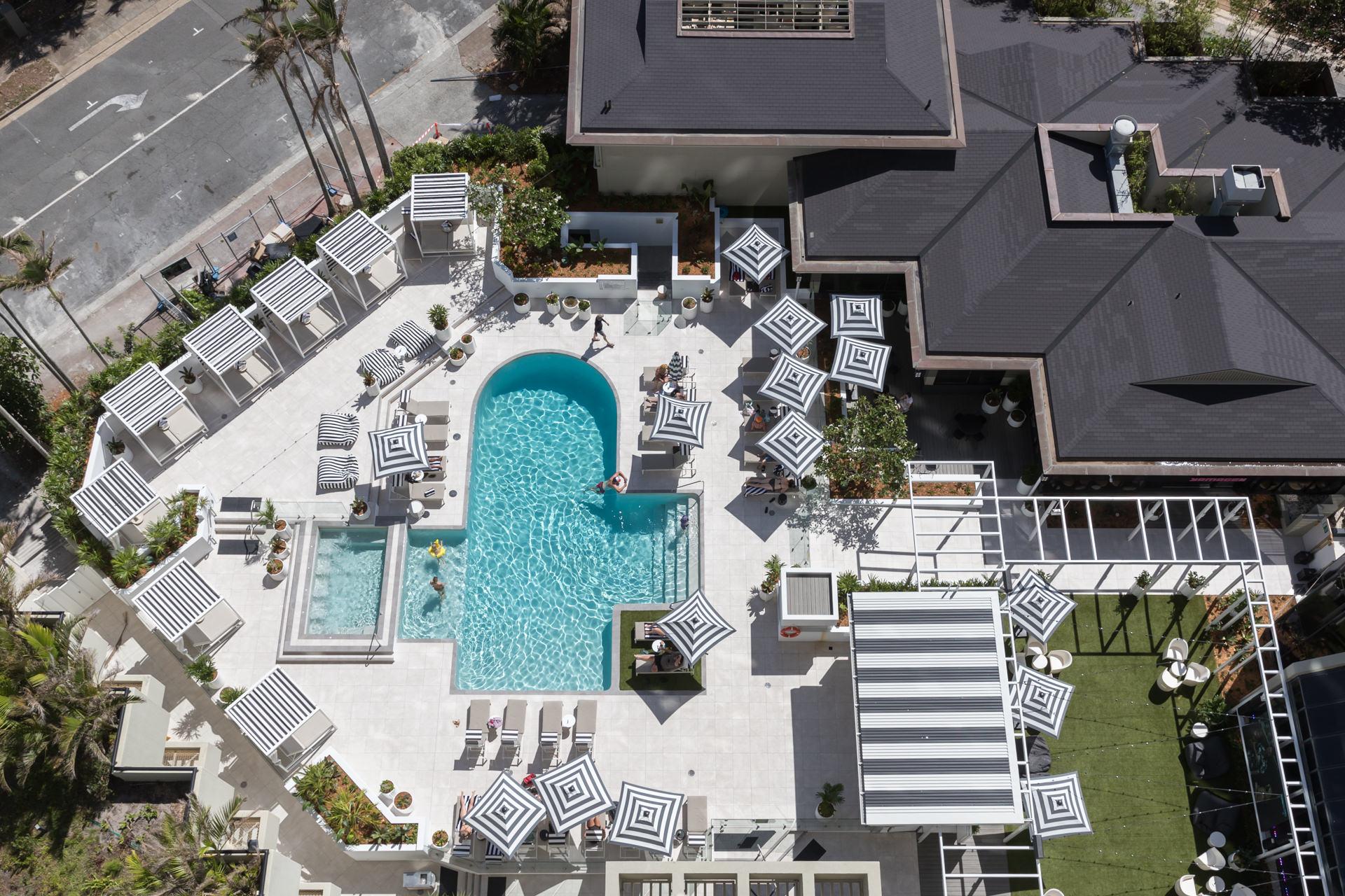 Qt Gold Coast Exterior foto The pool at the Hotel